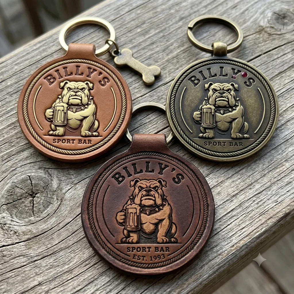 Billy's Sport Bar Keychains
